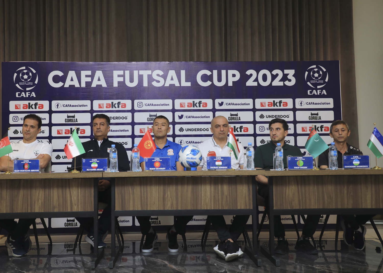 Пайрав Вохидов «Турнир «CAFA Futsal Cup2023» хороший этап